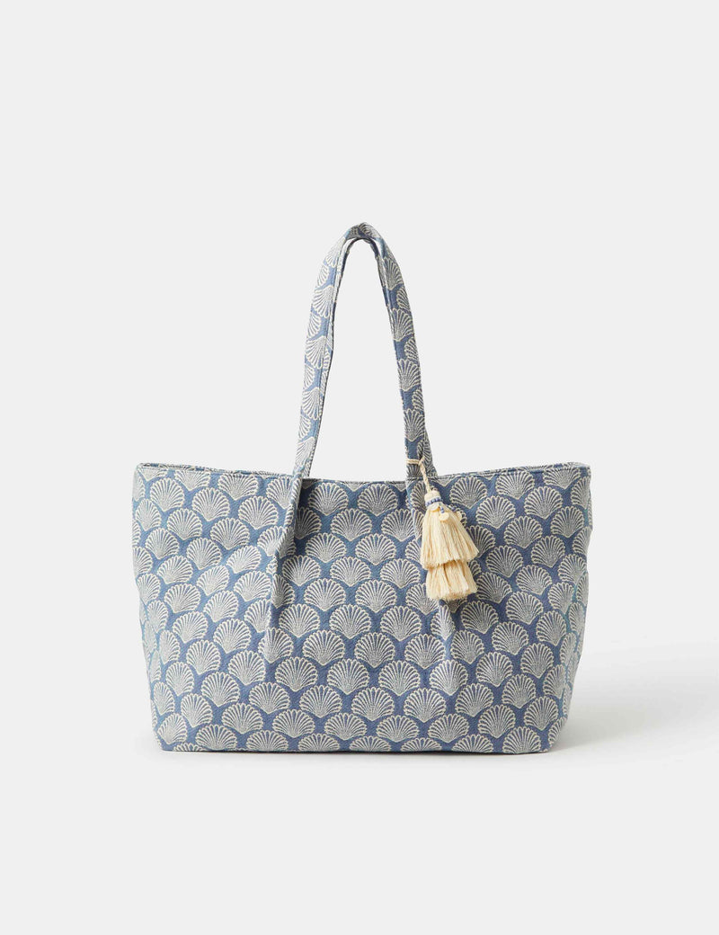 Accessorize pure cotton shell weekend bag, UK version