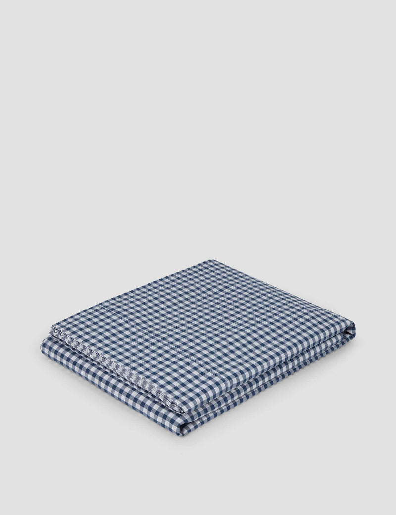 Piglet in Bed small gingham fitted sheet (British brand)