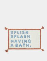 M&S Pure Cotton Splish Splash Tassel Bath Mat 50x80cm- Buy online at McGrocer