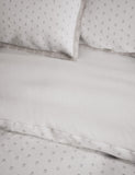 Pure cotton spotty jacquard bedding set, imported from the UK