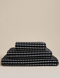 Pure cotton spotty striped towel 500 GSM - British product