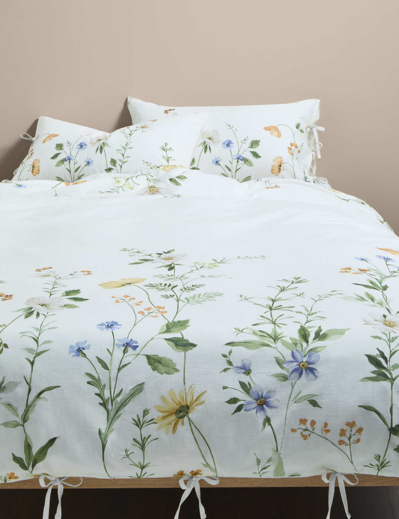 Spring meadow pure cotton bedding set - British product