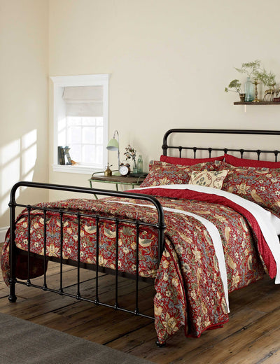 M&S Morris & Co Pure Cotton Strawberry Thief Bedding Set- Buy online at McGrocer