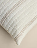 Pure Cotton Striped Cushion, UK version