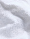 Pure cotton striped seersucker bedding set, UK version