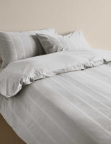 M&S Pure Cotton Striped Seersucker Bedding Set- Buy online at McGrocer