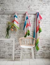 M&S Designers Guild Pure Cotton Striped Bath Towel- Buy online at McGrocer