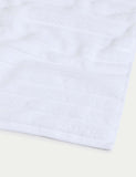 Pure Cotton Super Plush Ribbed Bath Towel, imported from the UK