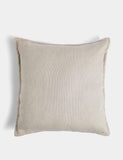 Pure cotton textured cushion 50cm square - British product