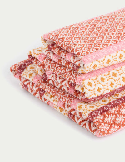 M&S Pure Cotton Tile Towel- Buy online at McGrocer