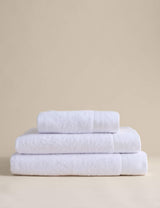 M&S Pure Cotton Towel with Linen Border- Buy online at McGrocer