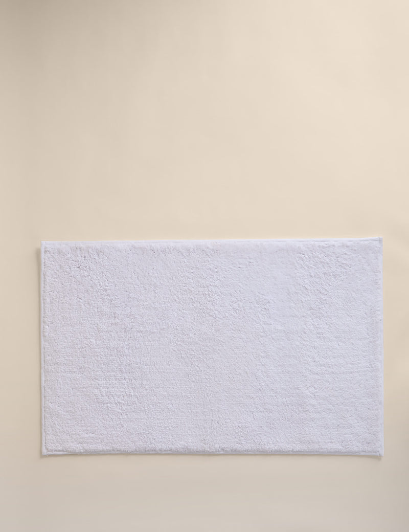 Pure cotton tufted bath mat 50x80 cm, imported from the UK