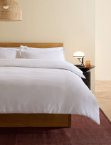 M&S MADE Pure Cotton Waffle Bedding Set- Buy online at McGrocer