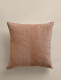 Washed cotton cord cushion 45 cm - British product