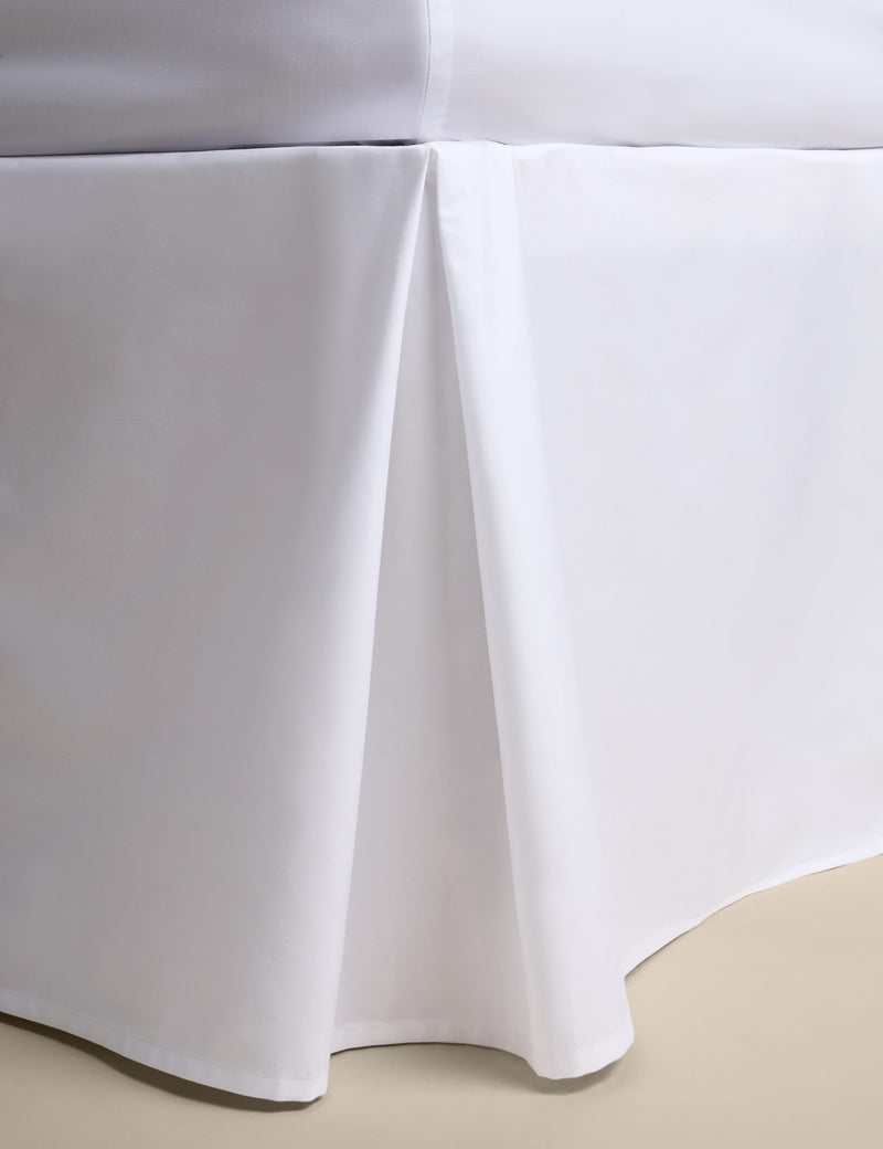 Pure Egyptian cotton valance sheet 230 thread count, UK version
