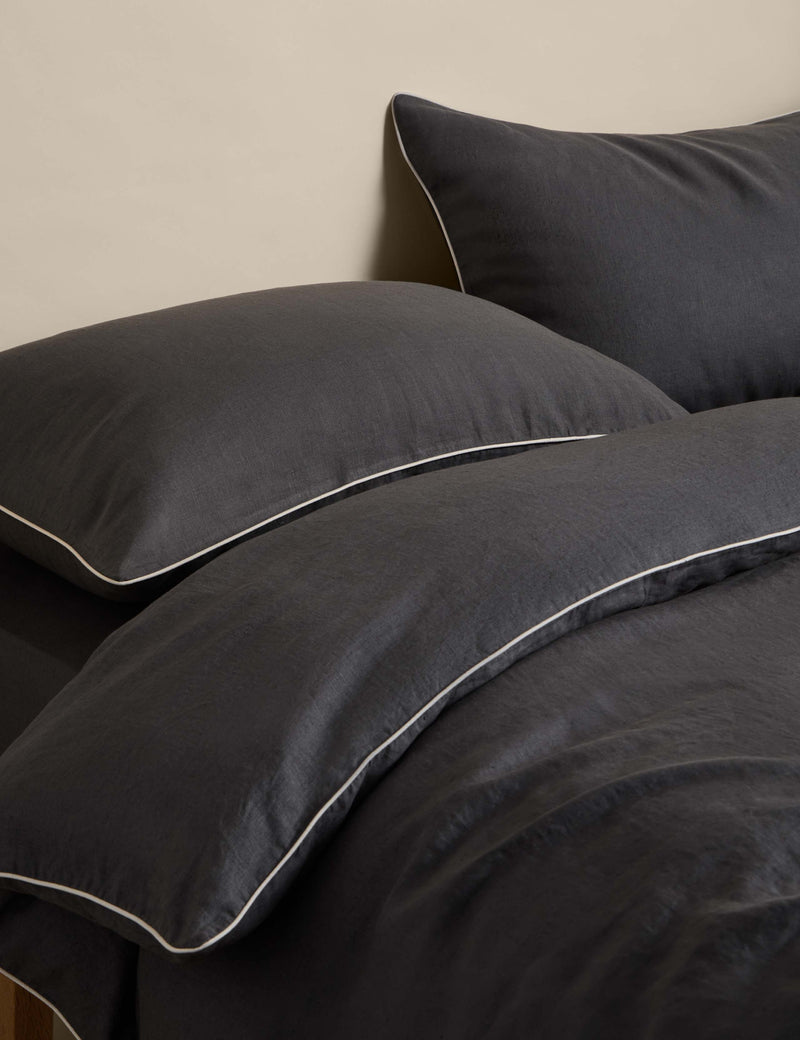 Pure linen 190gsm bedding set, UK version