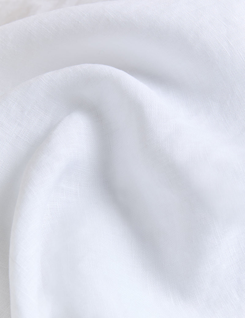 Pure linen deep fitted sheet (British brand)