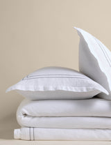 M&S Pure Linen Embroidered Bedding Set- Buy online at McGrocer