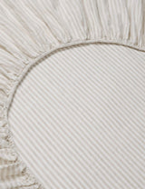 M&S Piglet In Bed Pure Linen Striped Fitted Sheet- Buy online at McGrocer