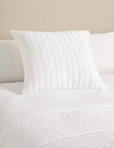 M&S Pure Linen Textured Large Decorative Cushion- Buy online at McGrocer