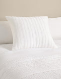 Pure linen textured large cushion (British brand)