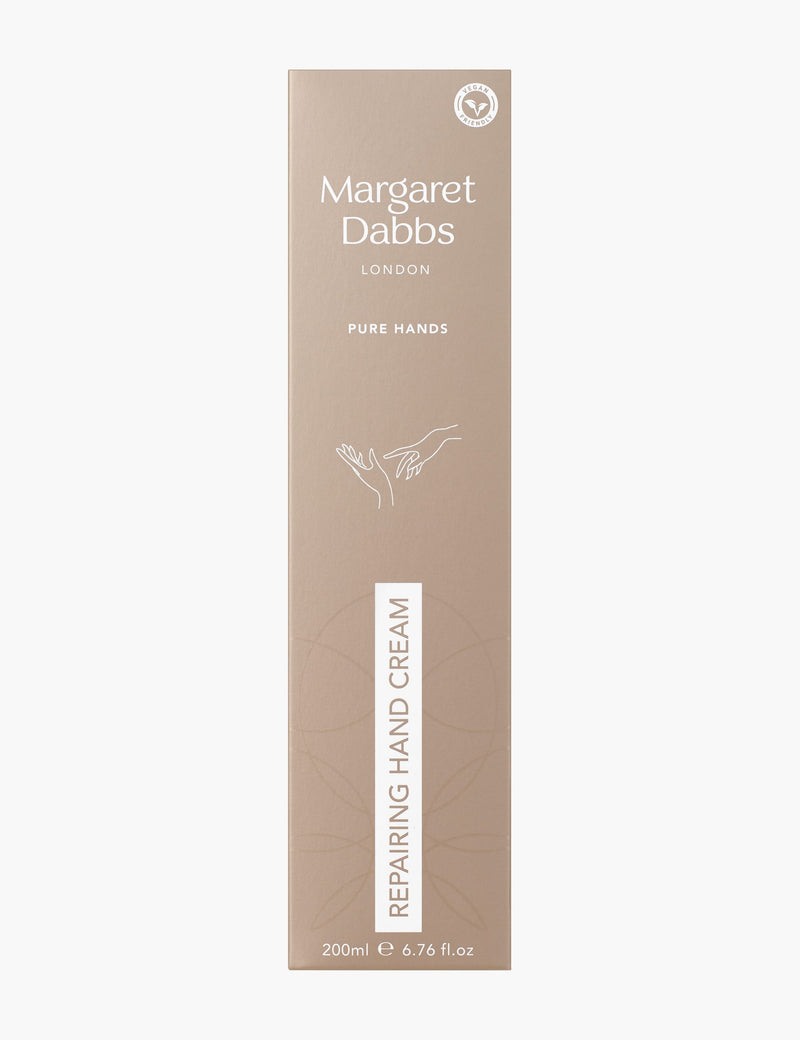 Margaret Dabbs London Pure Repairing Hand Cream 200ml, imported from the UK