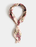 Jaeger silk floral scarf 64cm - British product