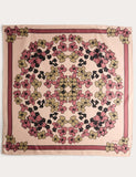 Jaeger silk floral scarf 64cm - British product