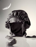 Pure Mulberry Silk Hair Bonnet natural protective hair accessory, imported from the UK