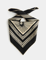 M&S Jaeger Pure Silk Printed Scarf - 64 x 64 cm- Buy online at McGrocer