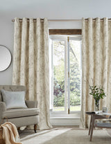 M&S Laura Ashley Pussy Willow Eyelet Curtains- Buy online at McGrocer