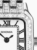 Sekonda Silver Monica 22mm watch (British brand)