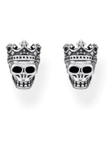 Next Thomas Sabo Black Skull King Ear Studs- Buy online at McGrocer