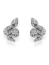 Next Thomas Sabo Black Mystic Snake 925 Sterling Silver Stud Earrings- Buy online at McGrocer