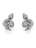 Thomas Sabo black mystic snake 925 silver stud earrings, UK version