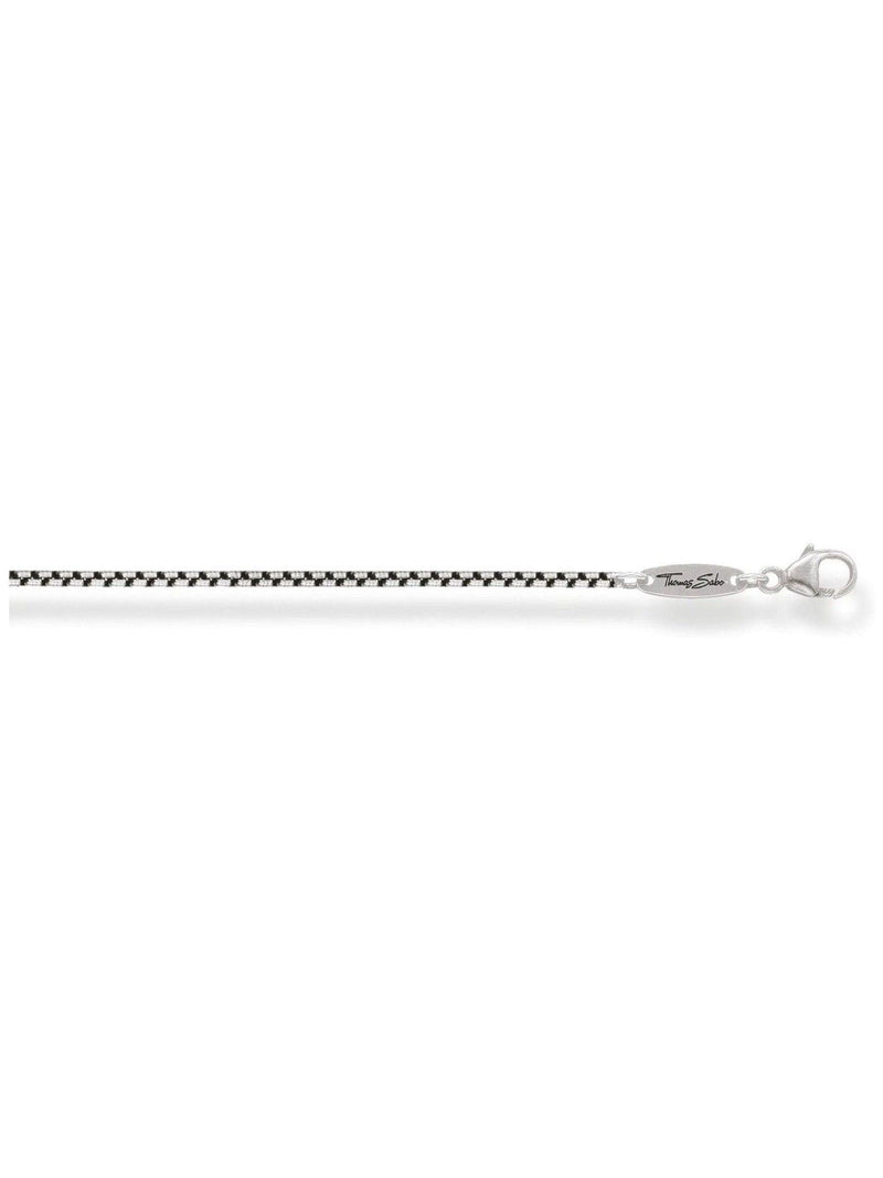 Thomas Sabo silver blackened rebel necklace (British brand)