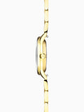 Accurist gold dress stainless steel bracelet 28mm watch - British product