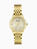 Accurist gold dress stainless steel bracelet 28mm watch - British product