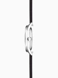 Accurist black dress leather strap watch 28mm - British product