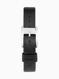 Accurist black dress leather strap watch 28mm - British product