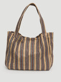 Hush Scout Natural Stripe tote bag - British product