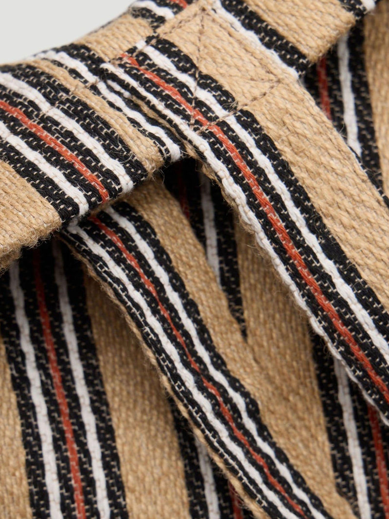 Hush Scout Natural Stripe tote bag - British product
