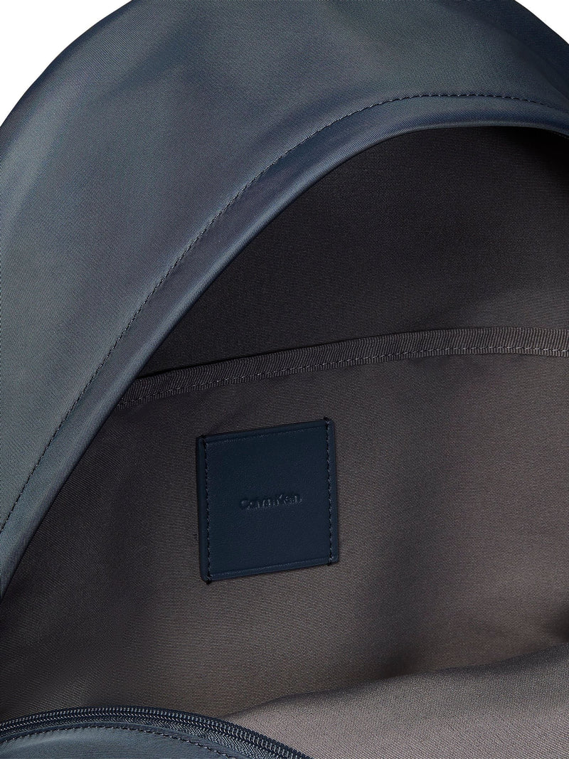 Calvin Klein blue nylon round backpack, UK version