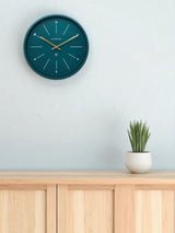 Next Widdop Emerald Metal Wall Clock 31.5 x 34 cm- Buy online at McGrocer