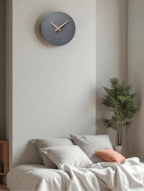 Next Widdop Grey Cement Wall Clock- Buy online at McGrocer