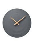 Widdop grey cement wall clock 28cm (British brand)