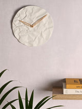 Next Widdop White Porcelain Wall Clock 32cm- Buy online at McGrocer