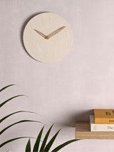 Next Widdop White Porcelain Wall Clock- Buy online at McGrocer