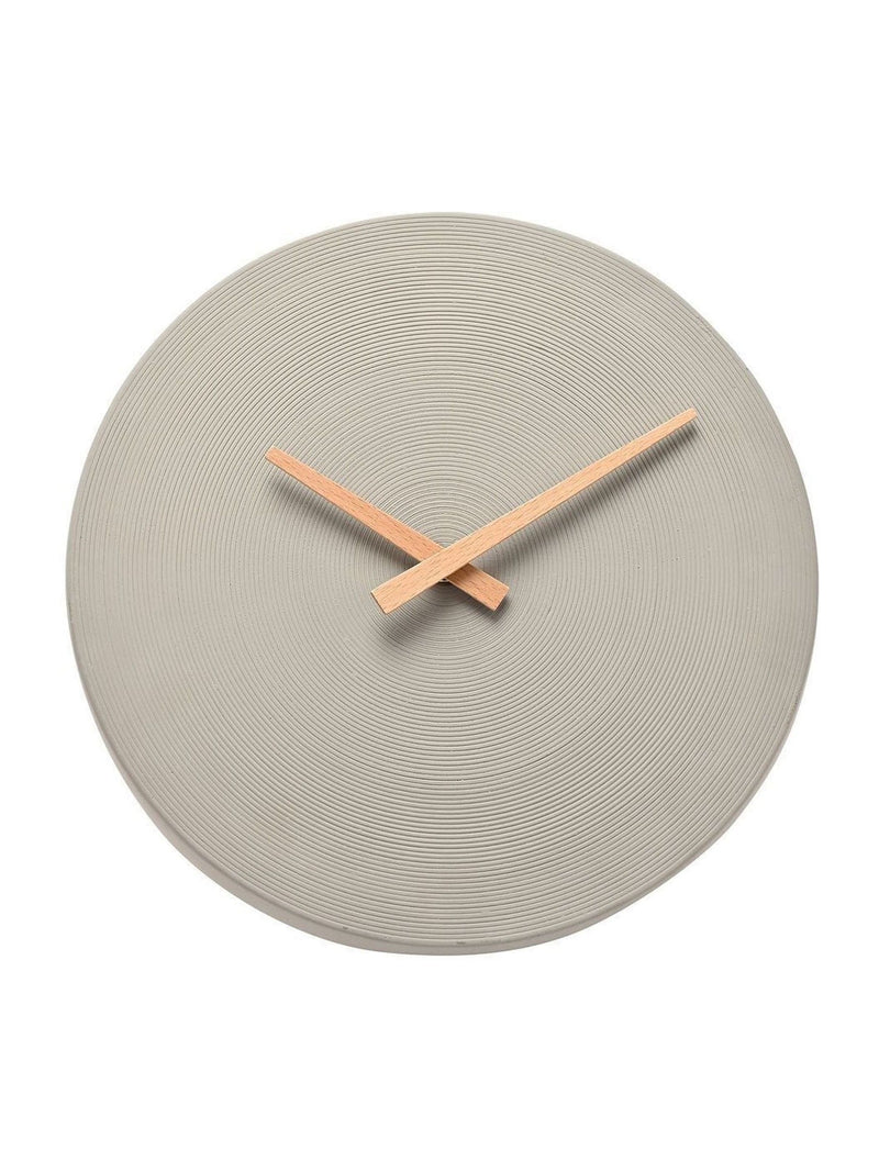 Widdop wall clock grey cement 28cm (British brand)