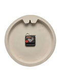 Widdop wall clock grey cement 28cm (British brand)